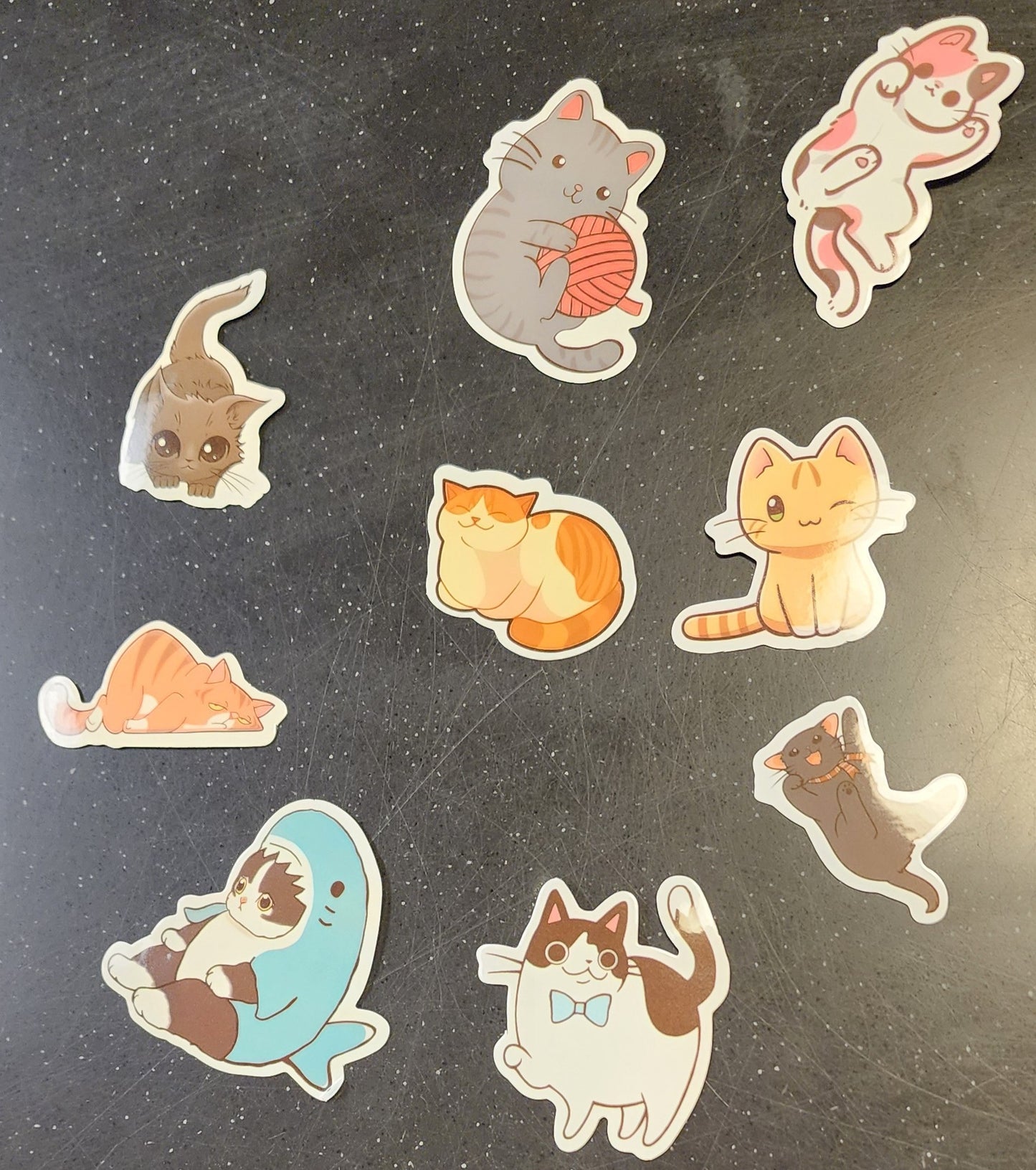 Cartoon Kitty cats stickers