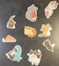 Cartoon Kitty cats stickers